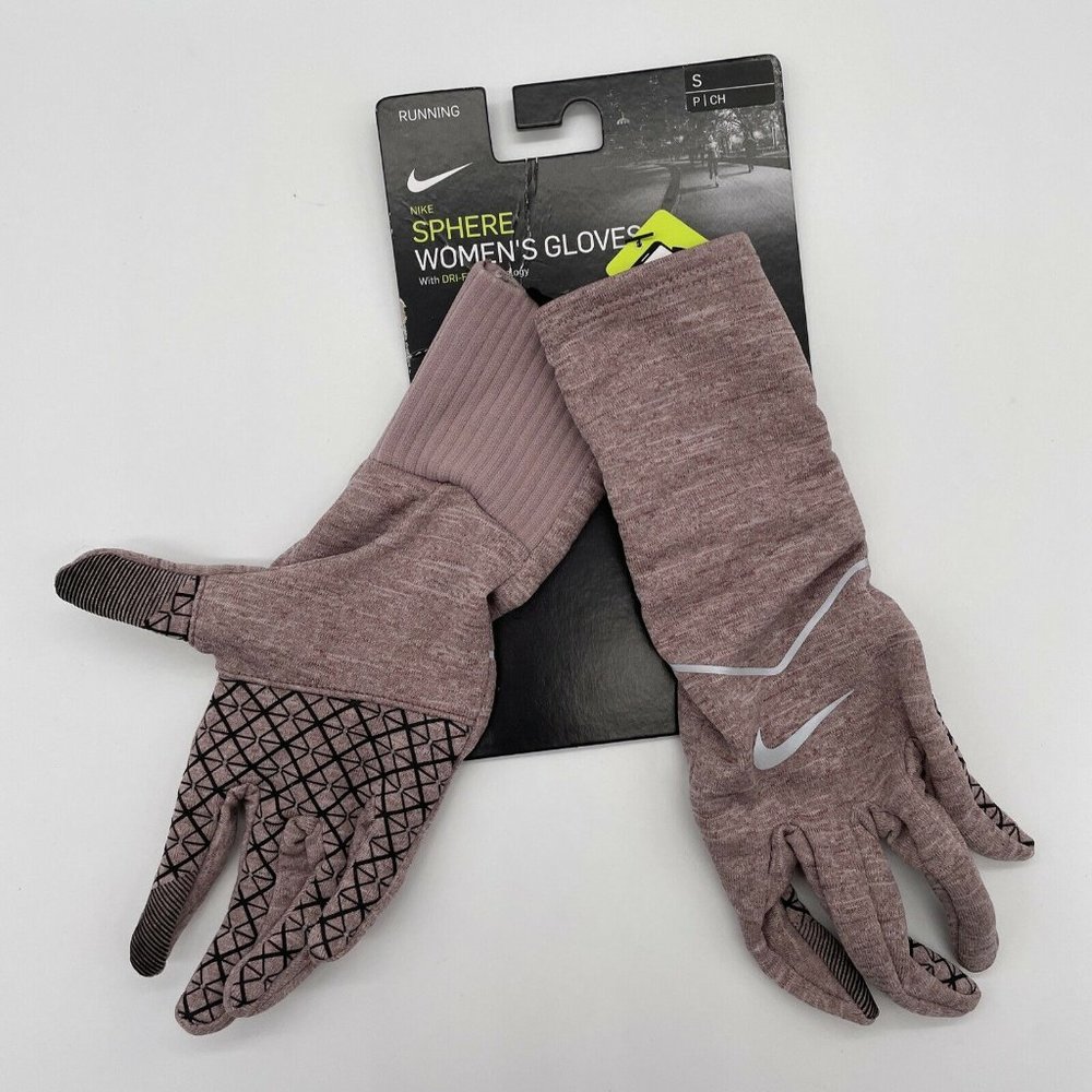 Nike Sphere Womens Gloves with Dri-Fit Tech Running Size S